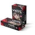 Boss Vinyl Disposable Gloves, Vinyl, Powder-Free, XL, Clear B23021-XL